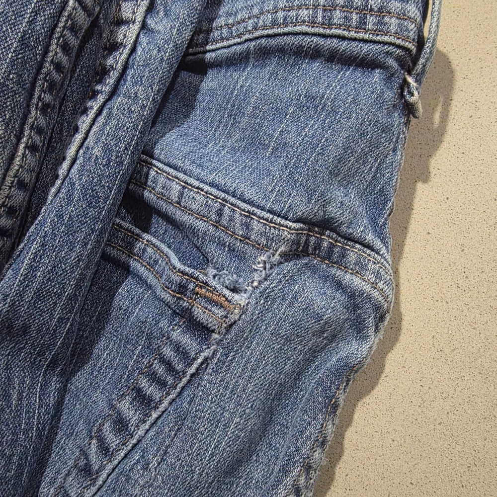 Riders by Lee Womens 24W P Medium Wash Straight Leg Jeans Petite Blue 157G186 - Picture 9 of 9